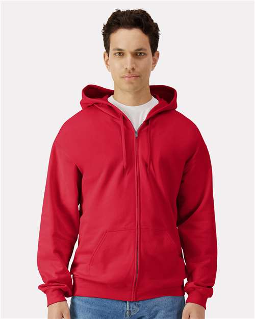 Custom Embroidered Gildan Softstyle® Full-Zip Hooded Sweatshirt SF600