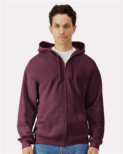 Custom Embroidered Gildan Softstyle® Full-Zip Hooded Sweatshirt SF600