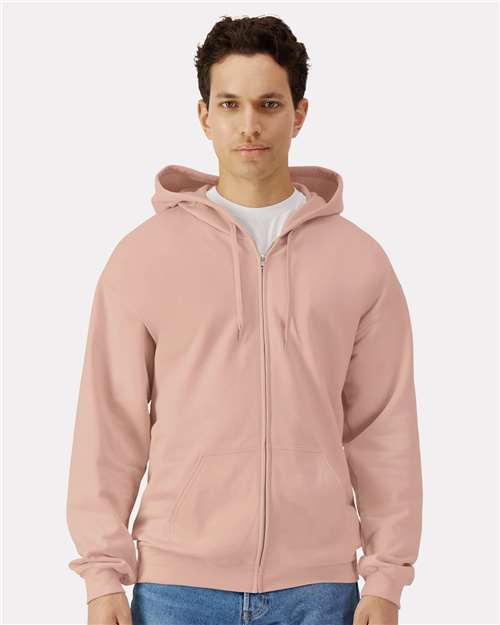Custom Embroidered Gildan Softstyle® Full-Zip Hooded Sweatshirt SF600