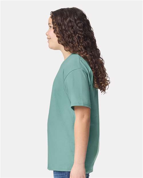 Gildan Heavy Cotton™ Youth T-Shirt 5000B Aquatic