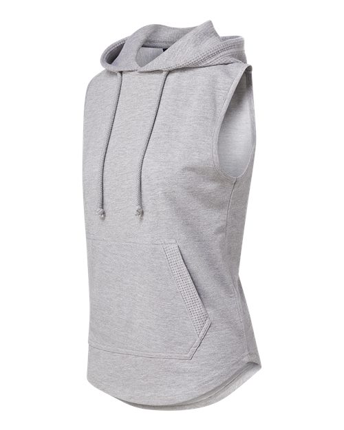 MV Sport Women's Kinsley Sleeveless Hooded Sweatshirt W24131