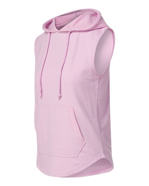 MV Sport Women's Kinsley Sleeveless Hooded Sweatshirt W24131