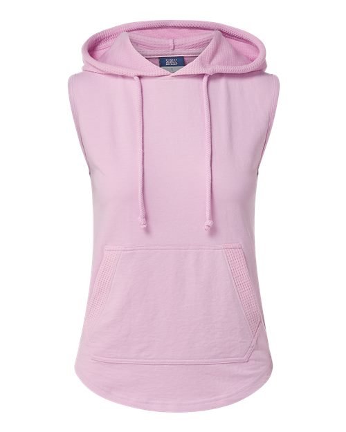 MV Sport Women's Kinsley Sleeveless Hooded Sweatshirt W24131