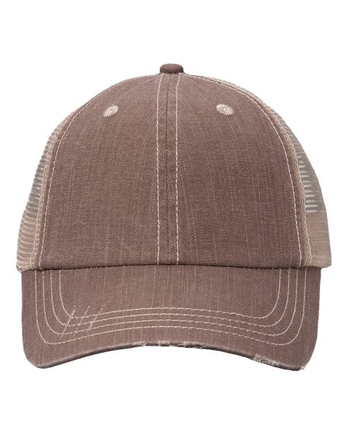 Valucap Contrast Stitch Cap VC990