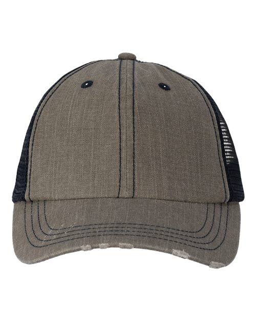 Valucap Contrast Stitch Cap VC990