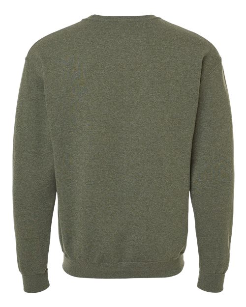 JERZEES NuBlend® Crewneck Sweatshirt 562MR Military Green Heather