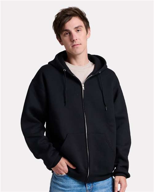 Custom Embroidered JERZEES Rugged Full-Zip Hooded Sweatshirt Z12MR