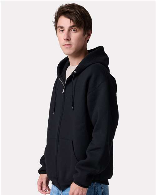 JERZEES Rugged Full-Zip Hooded Sweatshirt Z12MR