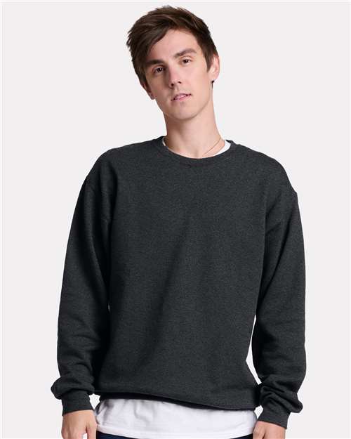 Custom Embroidered JERZEES Ultimate CVC Crewneck Sweatshirt IC48MR