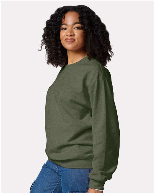 JERZEES Ultimate CVC Crewneck Sweatshirt IC48MR