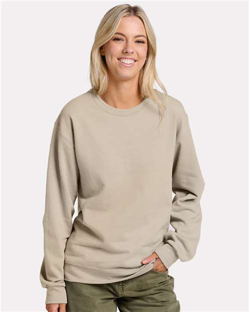 Custom Embroidered JERZEES Ultimate CVC Crewneck Sweatshirt IC48MR