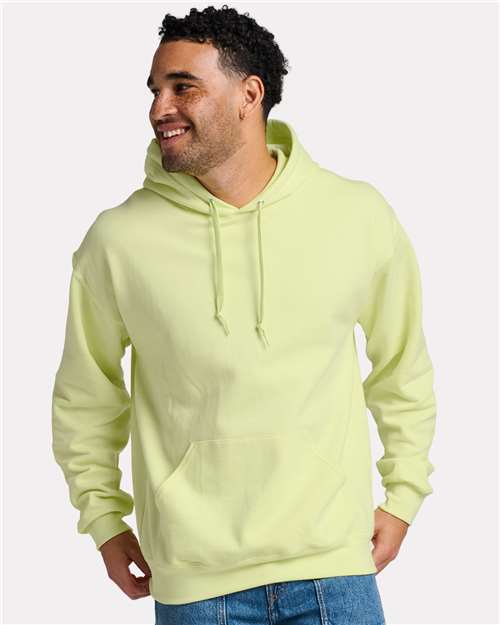 Custom Embroidered JERZEES Ultimate CVC Hooded Sweatshirt IC49MR