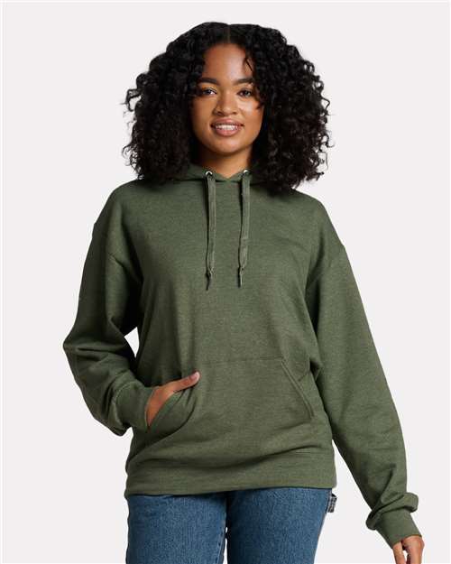 Custom Embroidered JERZEES Ultimate CVC Hooded Sweatshirt IC49MR