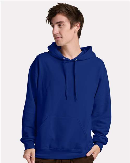 Custom Embroidered JERZEES Ultimate CVC Hooded Sweatshirt IC49MR