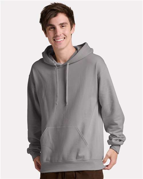 Custom Embroidered JERZEES Ultimate CVC Hooded Sweatshirt IC49MR