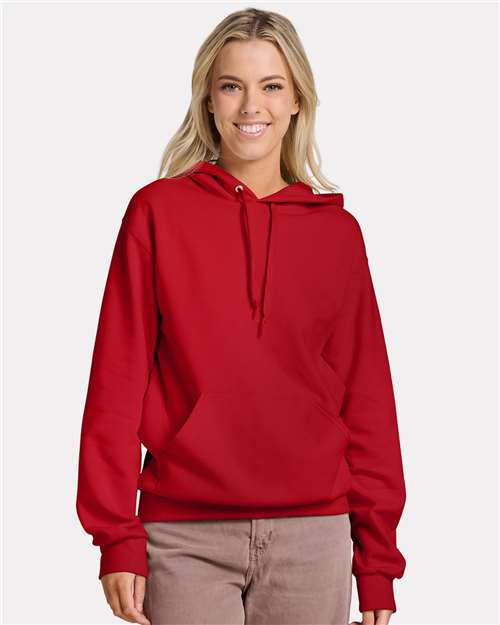 Custom Embroidered JERZEES Ultimate CVC Hooded Sweatshirt IC49MR