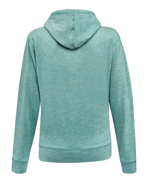 J. America Women's Electric Fleece Hooded Sweatshirt 8742
