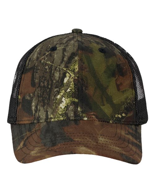 Valucap Licensed Camo Mesh Cap VC150M