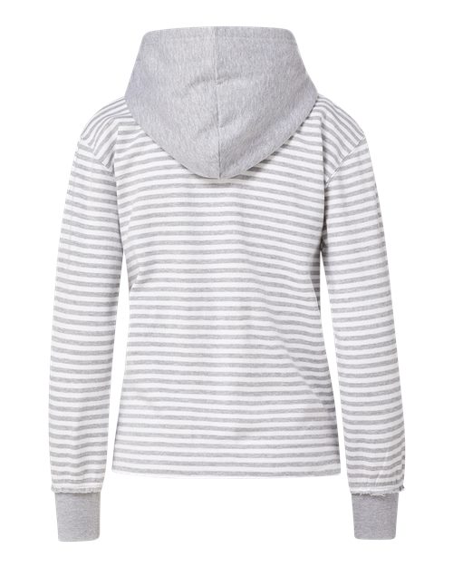 MV Sport Women's Alina Henley Hooded Sweatshirt W24128