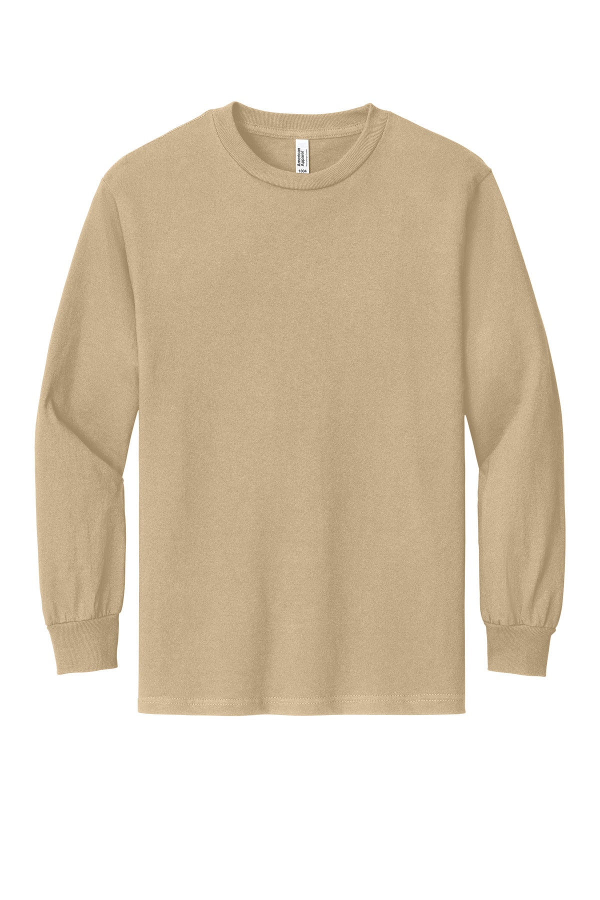 American Apparel Heavyweight Unisex Long Sleeve T-Shirt 1304