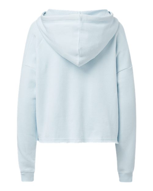 MV Sport Women's Angel Fleece Crop Hooded Sweatshirt W23101