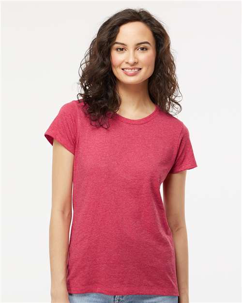 M&O Women's Gold Soft Touch T-Shirt 9454