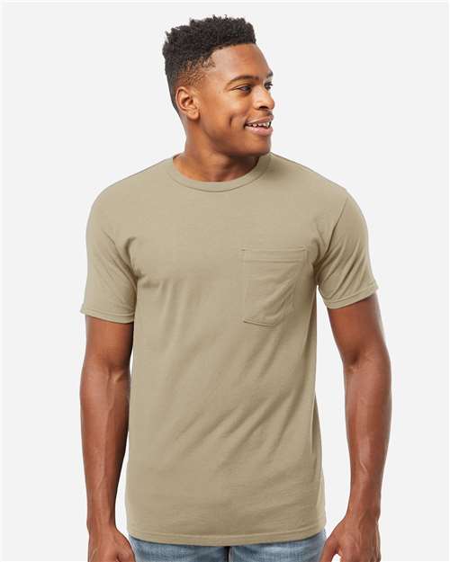 Tultex Unisex Heavyweight Jersey Pocket T-Shirt 10724