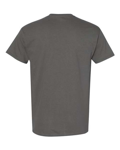 Gildan USA-Made Fine Jersey T-Shirt 5000 Carolina Blue Custom Embroidered Business Logo