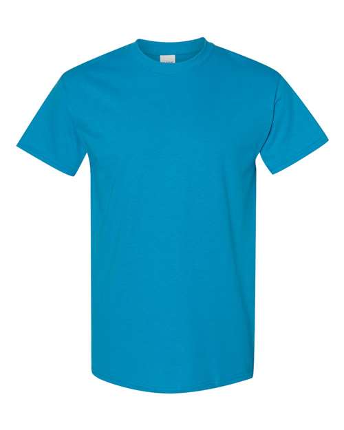 Gildan USA-Made Fine Jersey T-Shirt 5000 Sapphire Custom Embroidered Business Logo
