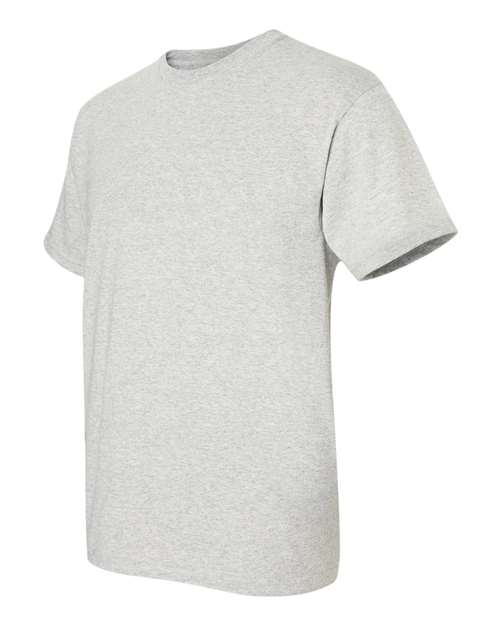 Gildan Women’s 1X1 Baby Rib Raglan Three-Quarter Sleeve Tee 2000 Ash Custom Embroidered Business Logo