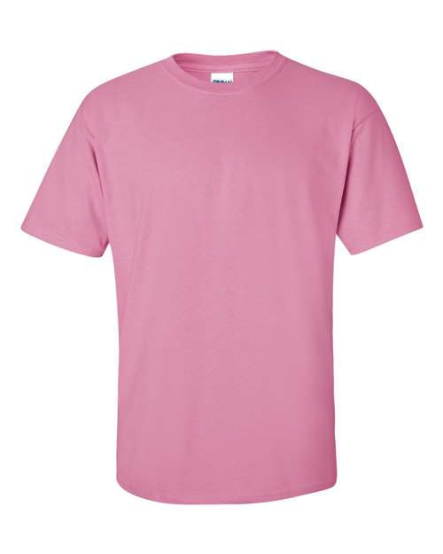 Gildan Women’s 1X1 Baby Rib Raglan Three-Quarter Sleeve Tee 2000 Azalea Custom Embroidered Business Logo