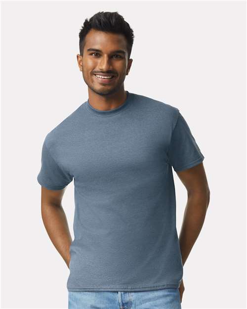 Custom Embroidered Gildan Ultra Cotton® T-Shirt 2000 Indigo Blue