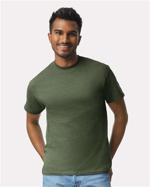 Custom Embroidered Gildan Ultra Cotton® T-Shirt 2000 Military Green