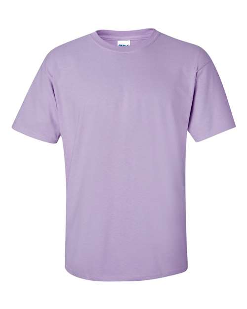 Gildan Women’s 1X1 Baby Rib Raglan Three-Quarter Sleeve Tee 2000 Orchid Custom Embroidered Business Logo