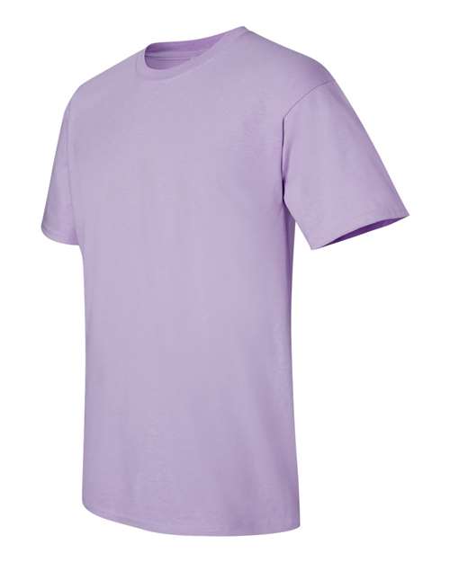 Gildan Women’s 1X1 Baby Rib Raglan Three-Quarter Sleeve Tee 2000 Orchid Custom Embroidered Business Logo