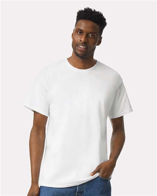 Custom Embroidered Gildan Ultra Cotton® T-Shirt 2000 PFD White