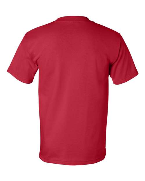 Bayside USA-Made Heavyweight T-Shirt 5100 Red