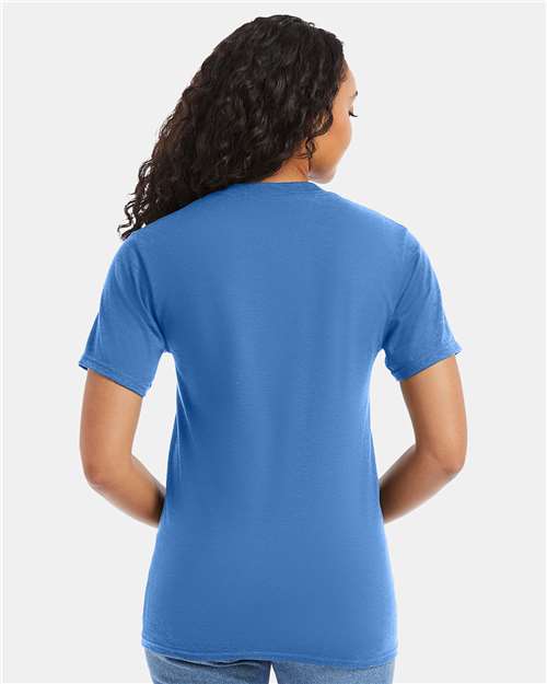 Hanes Beefy-T® T-Shirt 5180 Carolina Blue