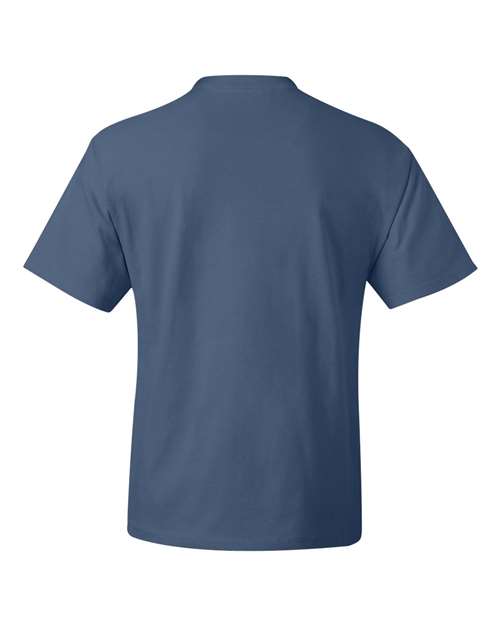 Hanes Beefy-T® T-Shirt 5180 Denim Blue