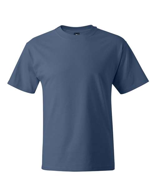 Hanes Beefy-T® T-Shirt 5180 Denim Blue