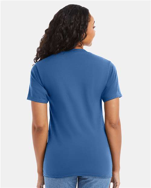 Hanes Beefy-T® T-Shirt 5180 Denim Blue
