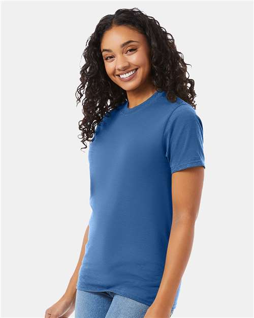 Hanes Beefy-T® T-Shirt 5180 Denim Blue