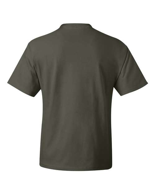 Hanes Beefy-T® T-Shirt 5180 Fatigue Green