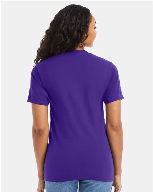 Hanes Beefy-T® T-Shirt 5180 Purple
