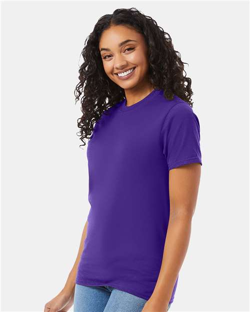 Hanes Beefy-T® T-Shirt 5180 Purple
