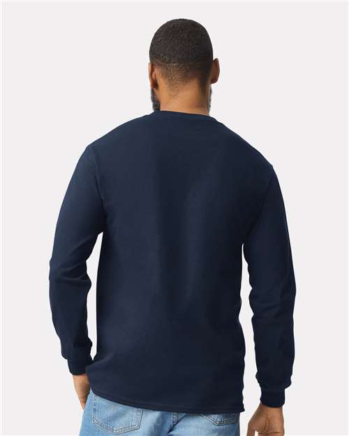 Gildan Ultra Cotton® Long Sleeve Pocket T-Shirt 2410