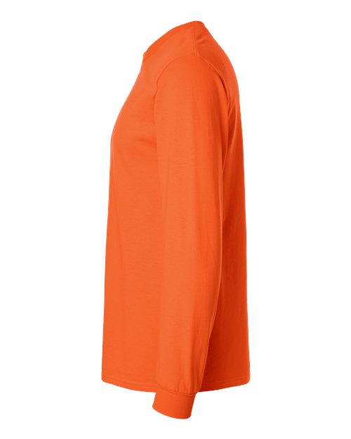 Gildan Ultra Cotton® Long Sleeve T-Shirt 2400 Orange
