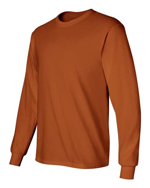 Gildan Women's 100% Cotton Piqué Polo 2400 Texas Orange Custom Embroidered Business Logo