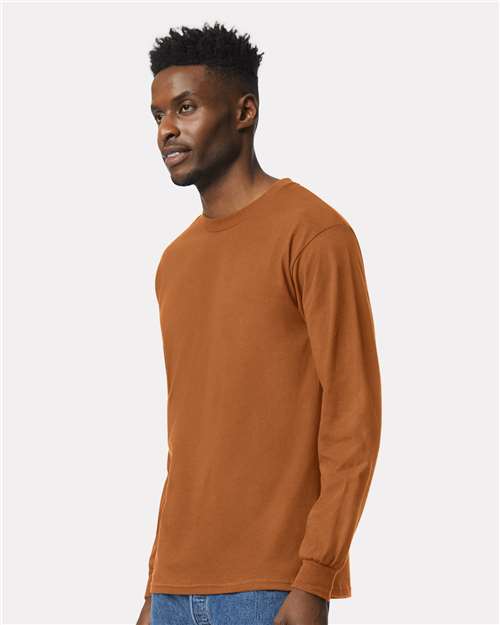 Gildan Ultra Cotton® Long Sleeve T-Shirt 2400 Texas Orange