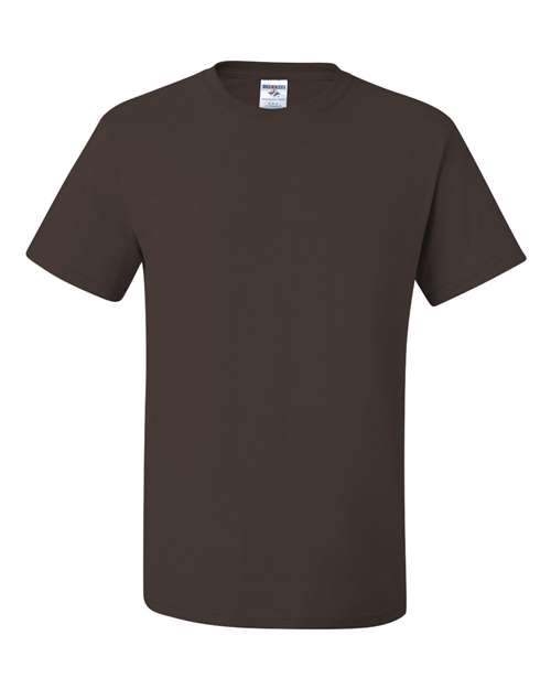 JERZEES Dri-Power® 50/50 T-Shirt 29MR Charcoal Grey Custom Embroidered Business Logo